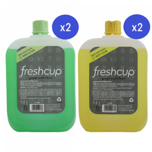 Freshcup Cleaning Cartridges – Ctn of 4